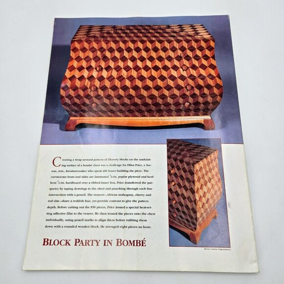 Tauton’s Fine Woodworking Magazine Lot October December 1991 April February June - Picture 9 of 11